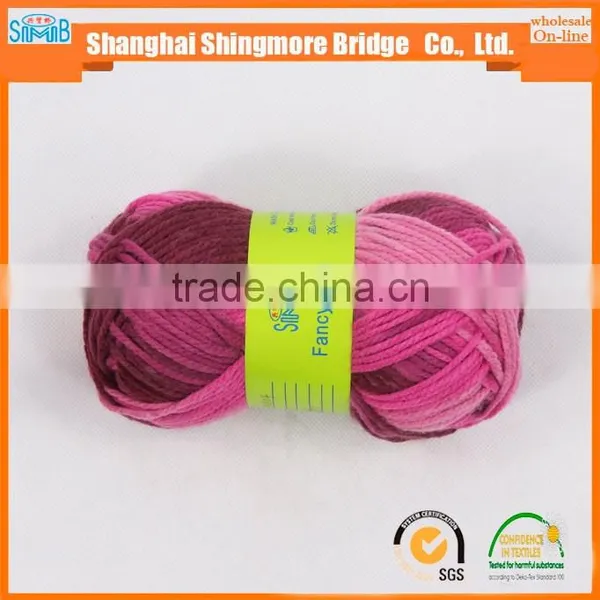 Knitting Yarn Factory From Online Shopping Yarn China Hot Sale Eco-friendly Acrylic Kniting Yarn photo-2