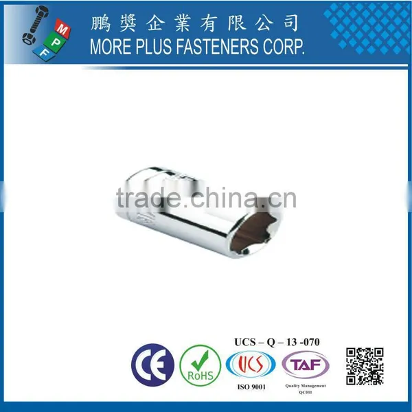 Made In Taiwan 1/4" Square Drive Sockets For SAE Sheet Metal Screws-(Metric), 6 Point and 6 Point Magnetic photo-5