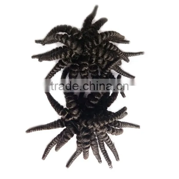 Malaysia Virgin Jerry Curly Weave Extensions Human Hair 100% Unprocessed Remy Jerry Curly Hair Weft photo-2