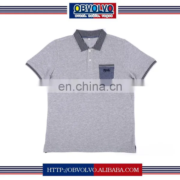 wholesale pique polo shirt with pocket