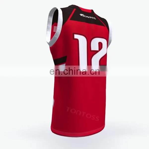 Sublimation Custom Sleevesless New Custom Basketball Top photo-3