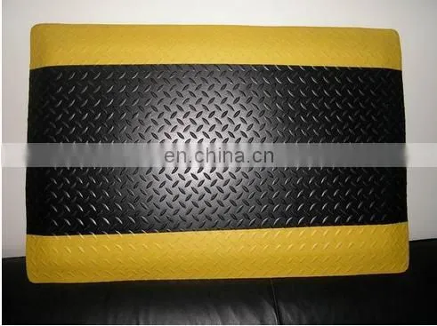 Quality Comfortable Antifatigue Floor Mat With Yellow Margin for Workers photo-4