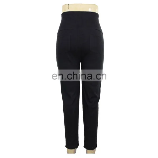 Direct Factory Cotton Twill With Rib Waist Pregnant Women Pant photo-2