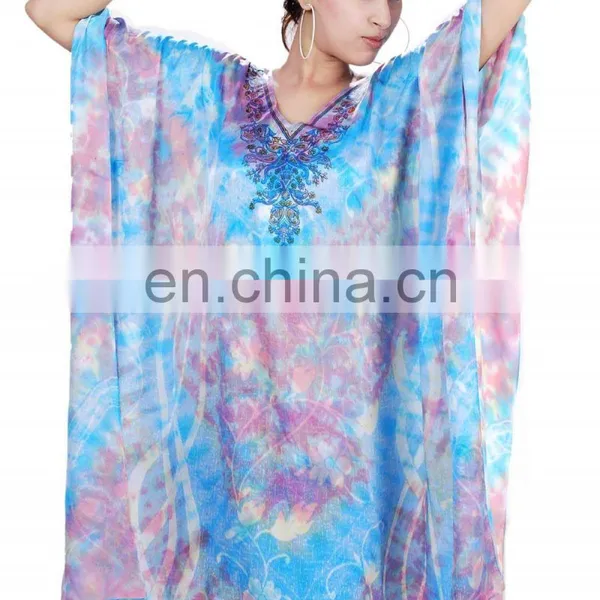 Cotton Hand Block Kaftan