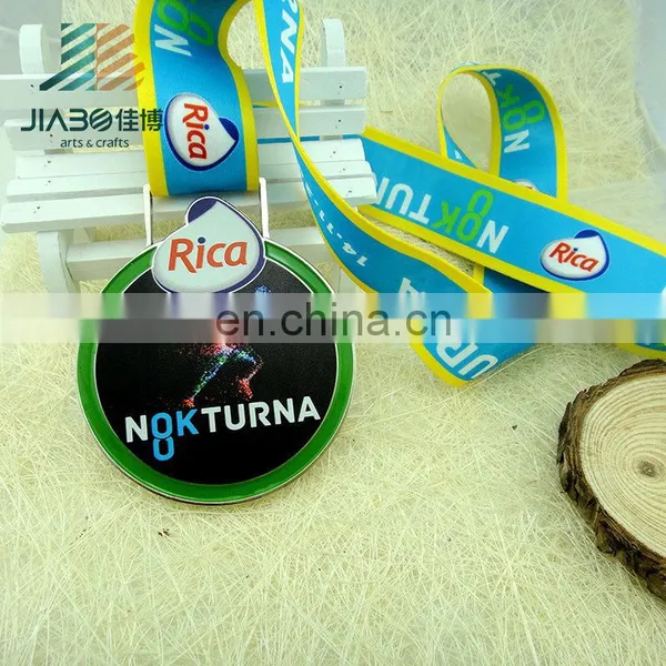 Jiabo Custom Night Run Metal Medal With Ribbons photo-4