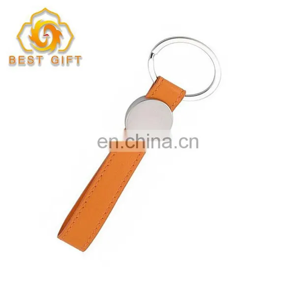 High Quality Custom Deisgn Print Logo Zinc Alloy Leather Keychains photo-2