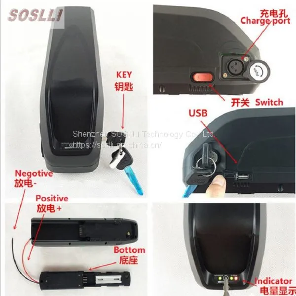SOSLLI 18650 Lithium Ion Battery 10S5P 36v 10ah Lithium Battery PACK photo-2