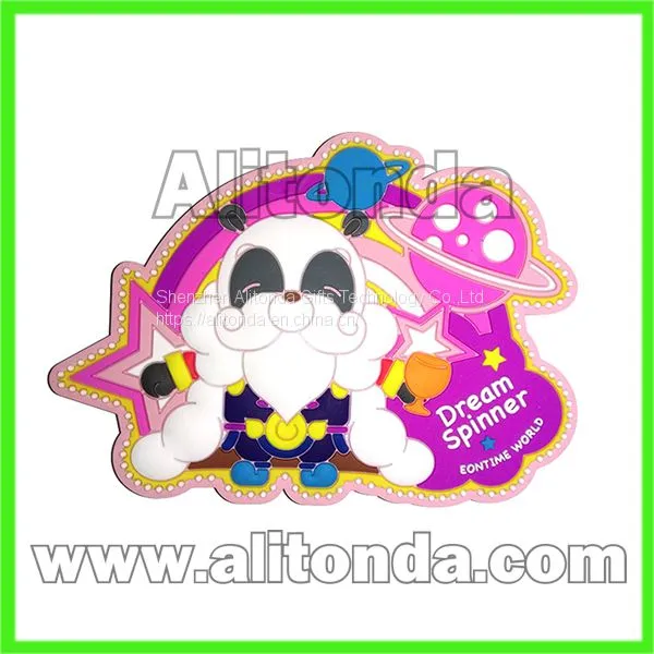 Custom Soft Pvc Cartoon Animal Flower Food Fridge Magnet for Home photo-4