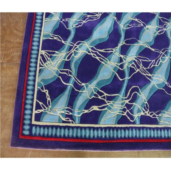 Luxury New Zeland Wool Hand Tufted Carpet Cut Pile Large Rugs For Living Room photo-3