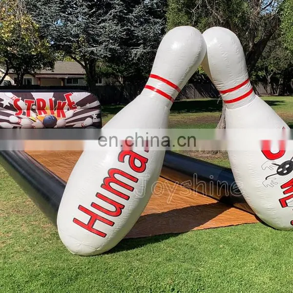 Inflatable Human Bowling Pins Set Inflatable Snow Bowling Ball Body Zorb Bumper Ball Game photo-6