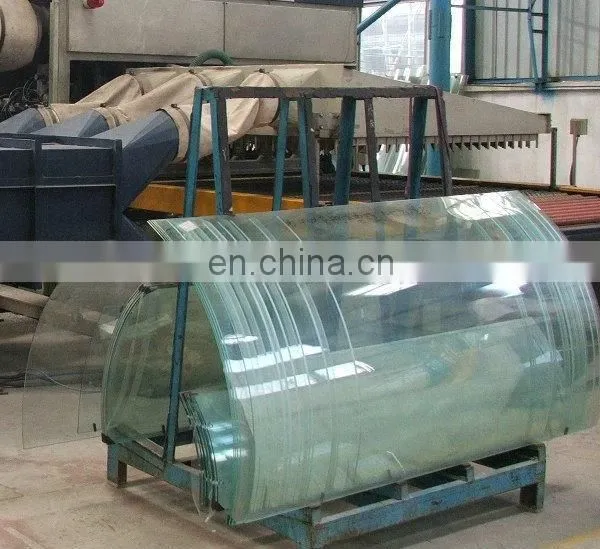 Silk Screen Printed Black 5mm Curve Tempered Glass photo-5