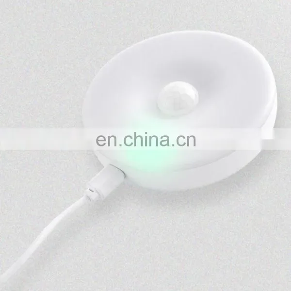 Mini Intelligent Indoor Flood Switch Motion With Rechargeable Battery Led Sensor Night Light for Cabinet Bedroom photo-4