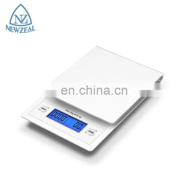 Private Label Weigh Full ABS Plastic Design Screen Kitchen Electronic Digital Coffee Weighing Timer photo-5