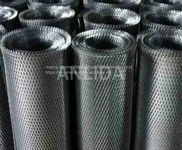Aluminium Expanded Metal Mesh Color Aluminium Walkway Mesh Aluminum Metal Mesh Factory China