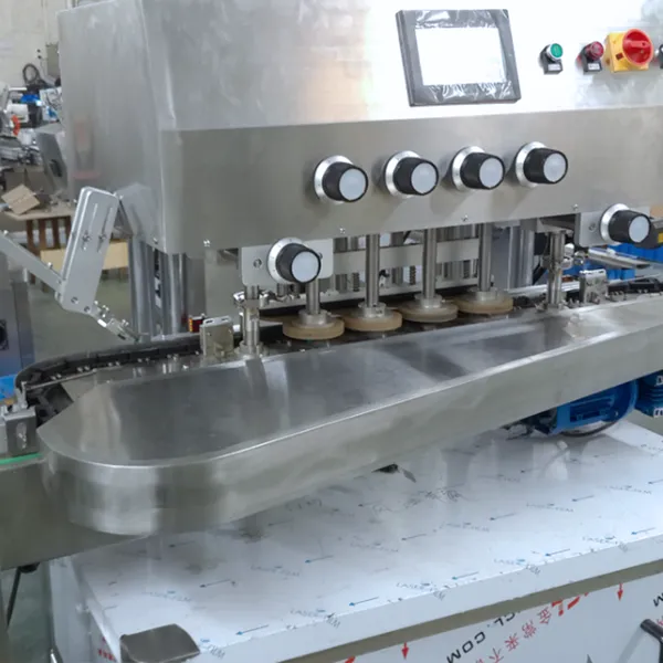 High Productivity Essential Balm/medicated Oil Capper Capping Machine Linear Small Bottle Glass Bottle Linear Capping Machine photo-3