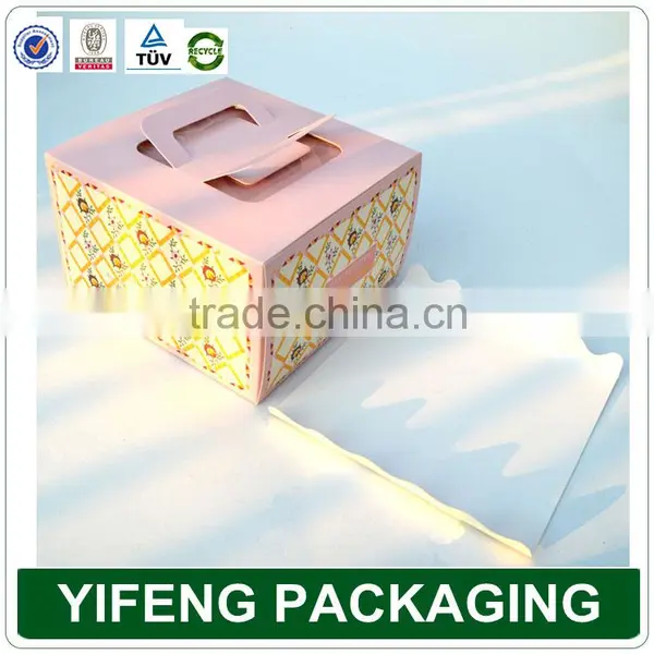 Customized Design Eco-Friendly Wholesale Recycled Paper Cup Cake Box photo-2