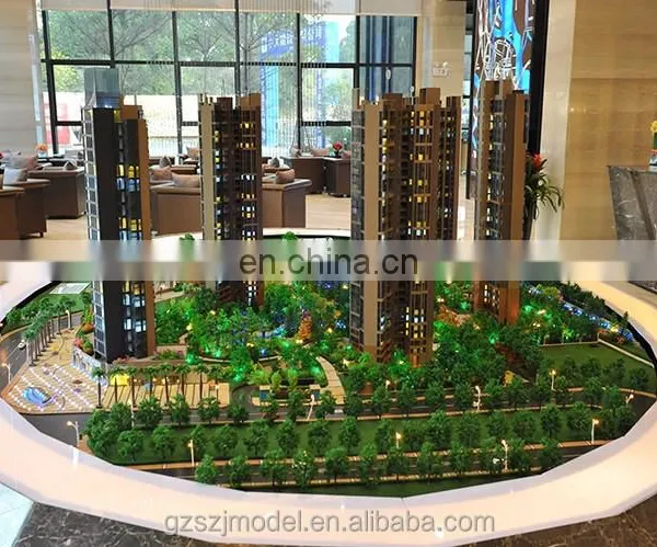 Architectural Miniature Model With Cad Drawing, Model Making Company photo-2