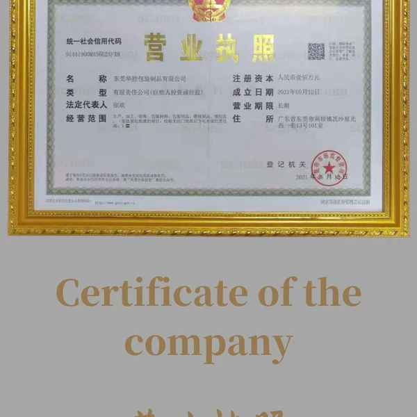 Dongguan HuaKongPackaging Material Co., Ltd. company overview - view 1