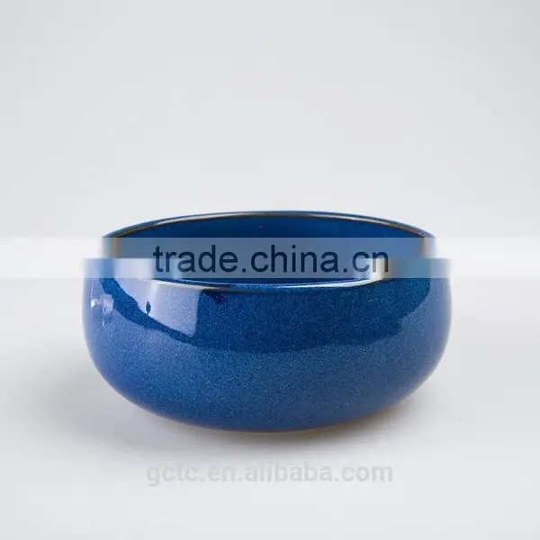 16pcs Dinnerware Set With Blue Reactive Glaze photo-2