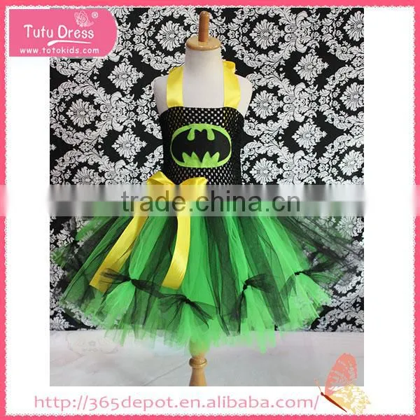 Orange and Black Pumpkin Decorated Chest Braces Gauze Dress Halloween Costume Supplier's Choice photo-5