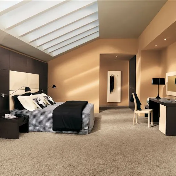 HT002 Bed Room Set King Hotel Bedroom Furniture Shunde Factory Customized
