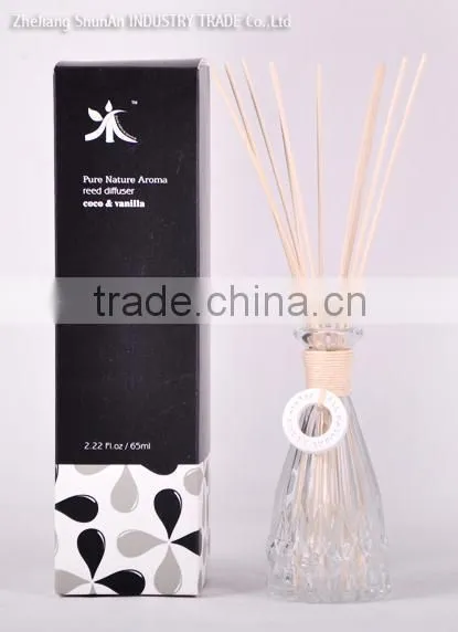 65ml Home Fragrance Aroma Reed Diffuser With Glass Bottle SA-0031 photo-2