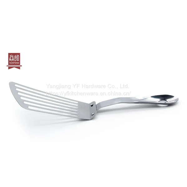 Kitchen Accessories Home and Kitchen Gadgets Durable Stainless Steel Fish Spatula for Fish Frying Meat Steak Slotted Spatula/turner photo-2
