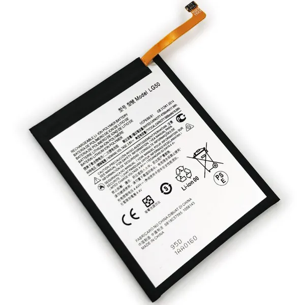 Cell Phone Batteries Prices 5000mAh For LG50 For Motorola MOTO One Fusion Plus Battery Replacement photo-5