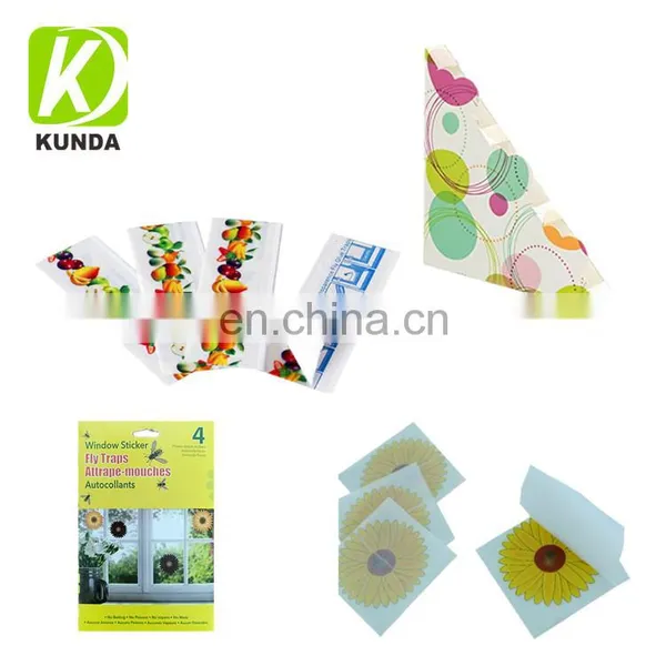 Piege Englue Anti Mouche Pour Fenetre Pour Attraper Les Mouches et Les Mouches Des Fruits photo-3