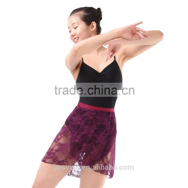 Grils Training Lace Wrap Ballet Skirts photo-6