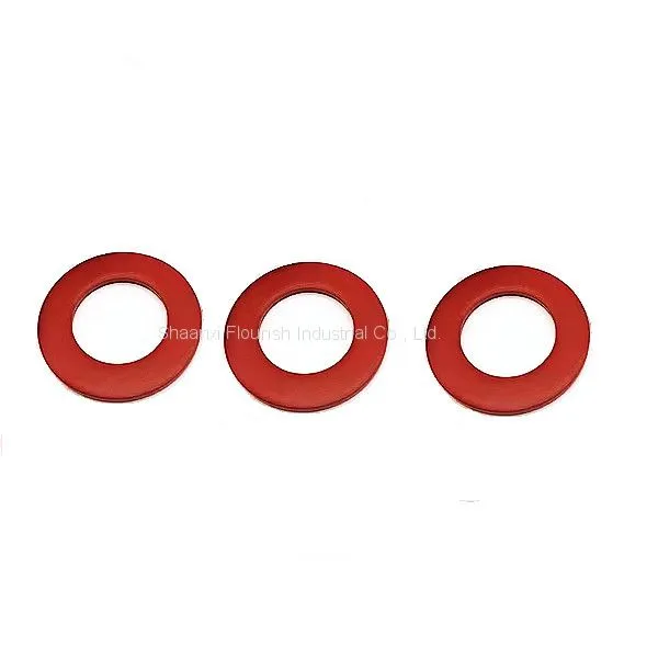 PTFE Round Carbon Steel Flat Plain Washer With Bolts And Nuts photo-2
