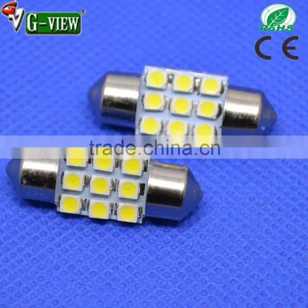 Auto Led Interior Light Festoon 31MM 36MM 9smd 1210 Car Lights Led License Plate Light photo-2