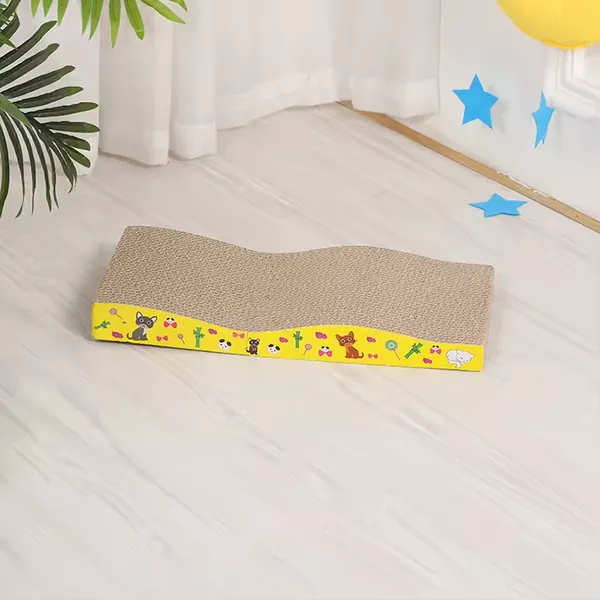 MeowLove Hot Sales Scratcher Cat Play Toy Corrugated Cardboard Cat Scratcher Cat Cardboard photo-2