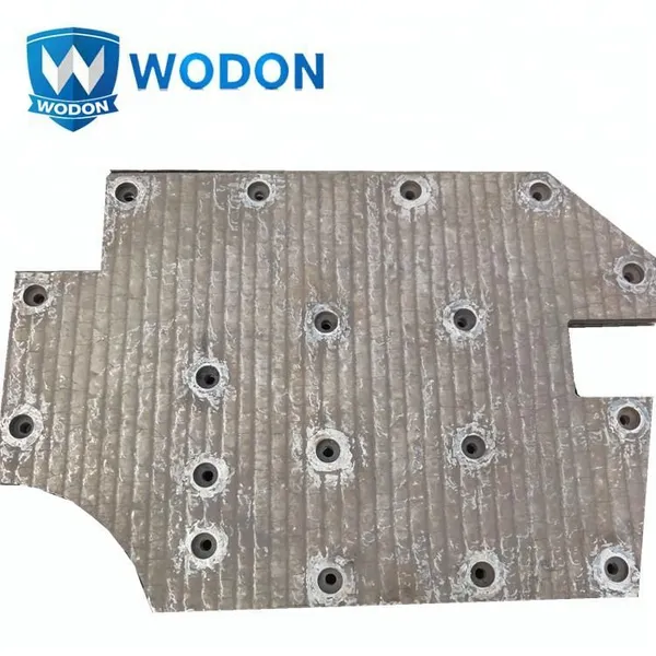High Impact and Abrasion Hardfacing Chromium Carbide Overlay Wear Steel Plate Dimetal photo-2