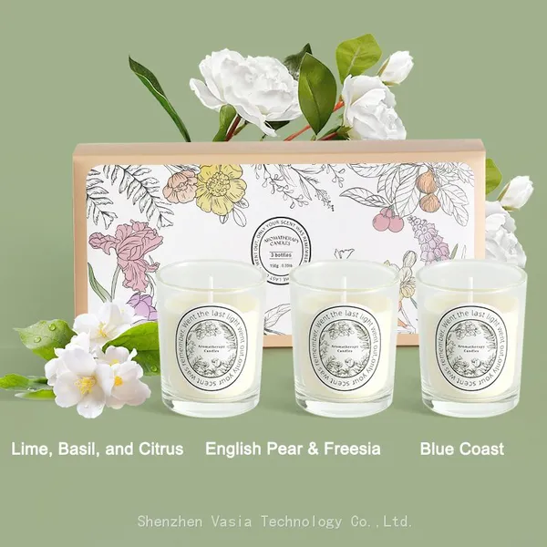 Wholesale Aromatherapy Candles for Stress Relief - Lavender, Vanilla, Eucalyptus Scents, Private Label Available photo-3