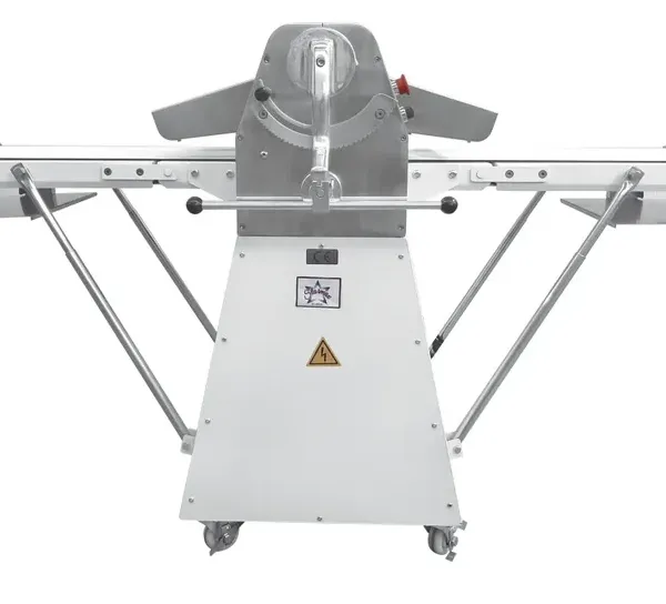 Automatic Desktop Style Foldable Aluminum Dough Sheeter With FDA and LFGB Certificates