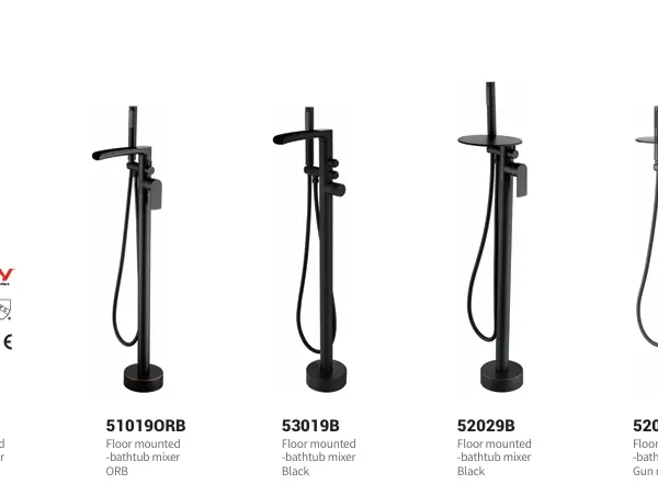 Space-saving Dual Control Design Pulse-type Water Flow Shower Column Set Series photo-5