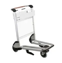 Aluminum Alloy Luggage Airport Trolley with Auto Brake