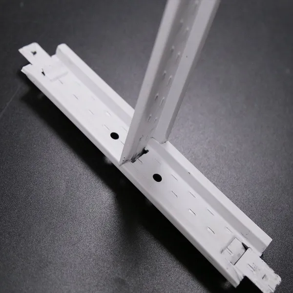 Hot Dipped Galvanized Suspended Ceiling T Grid for PVC Gypsum Ceiling Tiles photo-5