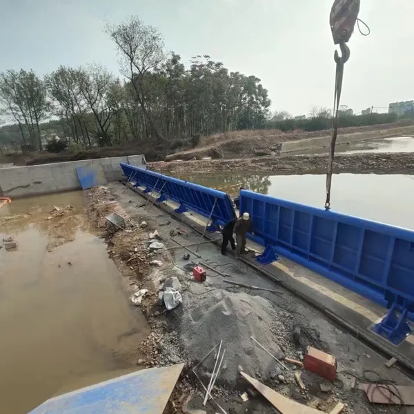 Hydraulic Elevator Dam with Integrated PLC Control System