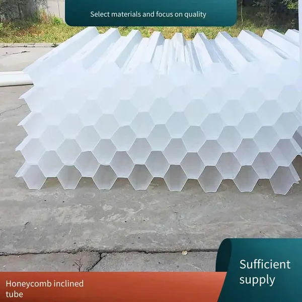 Installation Method of Inclined Tube Packing for Sand Removal in Sedimentation Tank, With a 50mm Aperture and 0.6mm Thickness Hexagonal Honeycomb Inclined Plate photo-2