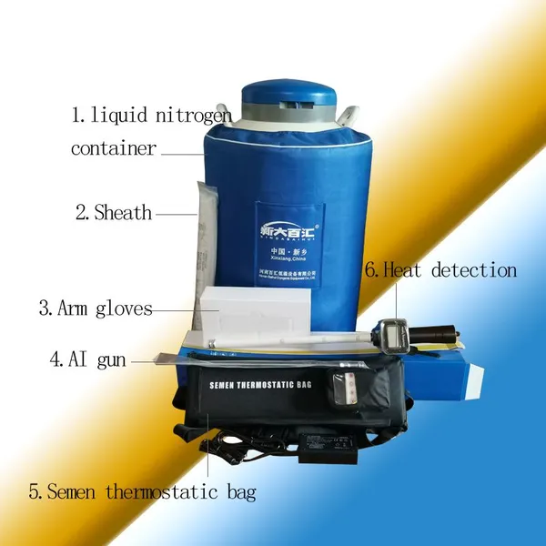 Artificial Insemination Gun With Camera for Cattle Farm Breeder Semen Storage Baihui Liquid Nitrogen Container photo-3