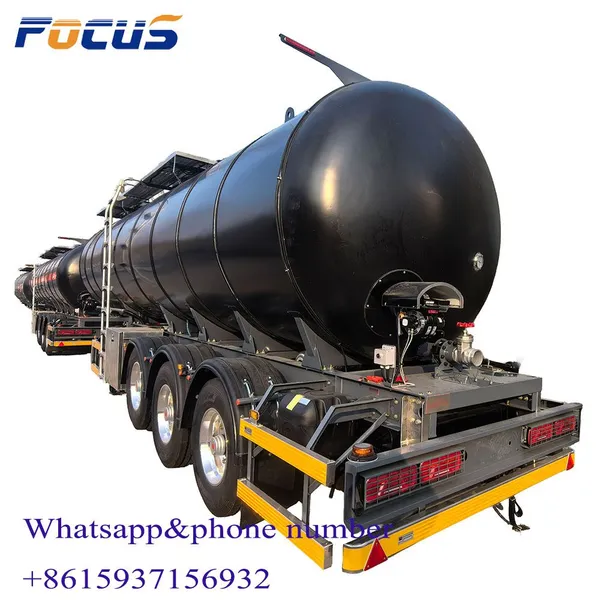 4 Axle Bitumen Tanker Trailer,carbon Steel Tanker Trailer, Stainless Steel Semi Trailer Tanker or Aluminum Material Tanker Trailers for Africa photo-5
