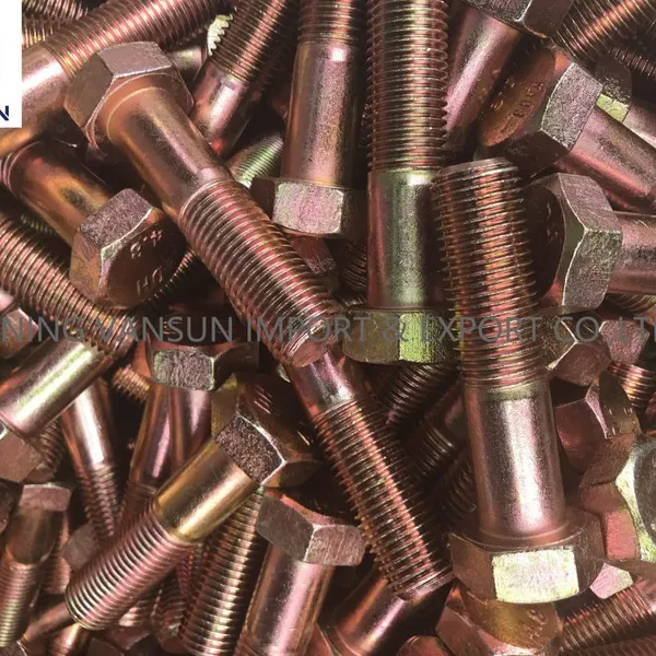 Hex Bolt Carbon Steel Standard Fastener DIN931 Zinc photo-2