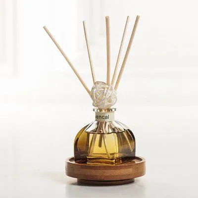 Diffuser Sticks Brown Rattan Reed Fiber Diffuser Sticks Custom Color Black Diffusion Fragrance Stick photo-4