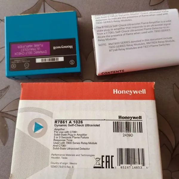 Honeywell R7861A1034 Flame Safety Relay Module R7849A1023 R7861A1026 R7847A1025 RM7800L1012 Burner Flame Detector Control Module