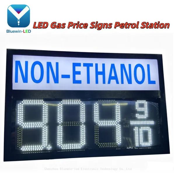 LED gas price sign /Outdoor fuel price display suppliers Manufacturer China