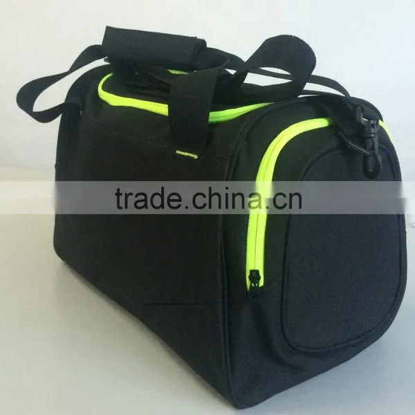 Light Green With Black Color Travel Bag Small Size Duffel Bag photo-3
