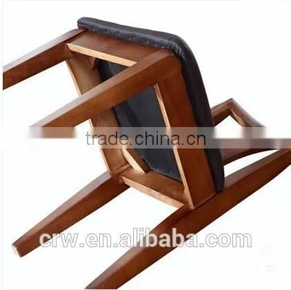 RCH-4156 High Quality Solid Wood Chair Shabby Chic Reataurant Wooden Chairs photo-2