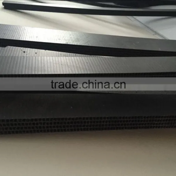 Corflute Materials Core Flute Materials Handling Hotmelt Black Roof Protection Sheet photo-4